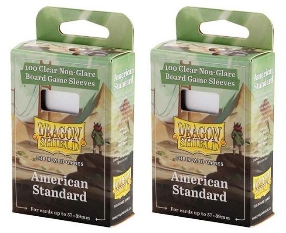 american standard card sleeves Sleeve Kings (57x89mm) 100 Microns, Pack of 55 : Toys & Games The unique combination of both a Clear and a Non Board Game Sleeves Standard American